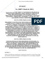 Pangilinan Et Al vs. Cayetano Et Al G.R. No. 238875 March 16 2021