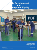 Skills Development & Employment Equity - ACTOM