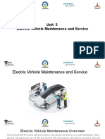 Unit 5 Electric Vehicle Maintenance and Service