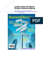 Business Ethics Now 4th Edition Andrew Ghillyer Solutions Manual