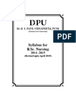 BSC Nursing Syllabus