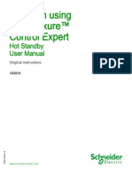 Premium Using Ecostruxure™ Control Expert: Hot Standby User Manual