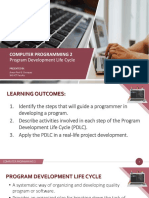 CP2 Module 1 - Program Development Life Cycle