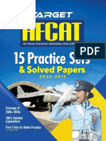 Arihant Target AFCAT 15 Practice Sets and Solved Papers