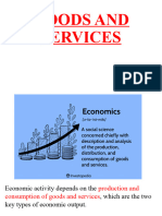 Goods and Services