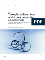 Through A Different Lens A Mckinsey Perspective On Separations