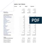 Cash Flow Analysis Sample