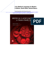 Solution Manual For Medical Language For Modern Health Care 4th Edition David Allan Rachel Basco