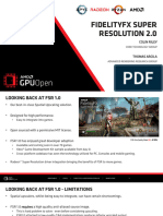 GDC FidelityFX Super Resolution 2 0