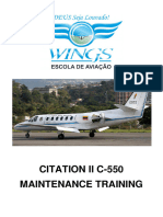 Citation 550 II Training Manual