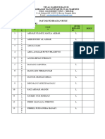 Daftar Pembagian Buku Kelas 8