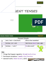 FCE Present Tenses, State Verbs Trinity College