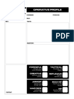 FIST Ultra Edition (Printable Character Sheet)