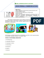 Chapter 7 - Non Verbal Communication