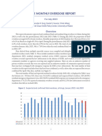 Maine Monthly Overdose Report For July 2023