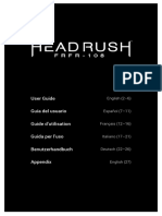 Headrush FRFR 108 User Guide