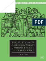 Tison Pugh - Sexuality and Its Queer Discontents in Middle English Literature 