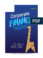 Corporate Finance A South African Perspective 3e