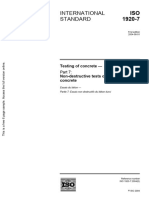 ISO-1920-7-2004 Testing of Concrete - Non-Destructive Tests On Hardened Concrete