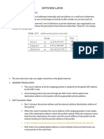 Computer Networking Network Layer Notes