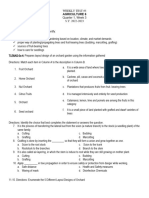 Agriculture 6 Weekly Test #3