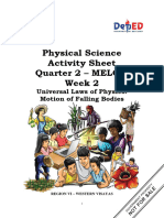 Las Shs Physci Melc 5 q2 Week-2