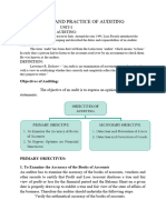 Principles and Practice of Auditing