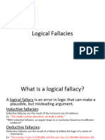 Logical Fallacies