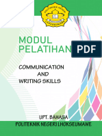 Modul Pelatihan Communication and Writing Skills