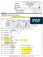 Correction PC Bac PC Normale 2023