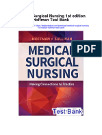 Medical Surgical Nursing 1st Edition Hoffman Test Bank