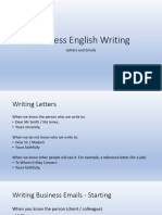 Business English Writing