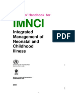 IMNCI Students' Handbook