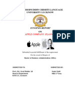 Apple Project Report