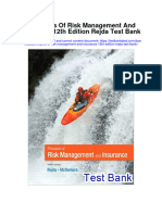 Principles of Risk Management and Insurance 12th Edition Rejda Test Bank