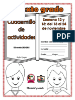 6° S12 y 13 Cuadernillo de Actividades Profa Kempis