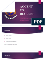 Accent Vs Dialect-Presentation