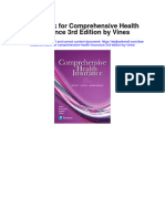 Test Bank For Comprehensive Health Insurance 3rd Edition by Vines