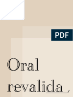 Oral Revalida