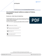 An Ecosystem Based Resilience Analysis of Infanta Philippines