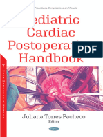 Pediatric Cardiac Postoperative Handbook