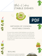 Methods of Cooking