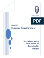 Census of India 2011-Provisional Population Totals 3