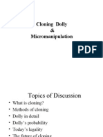 Cloning Dolly & Micromanipulation