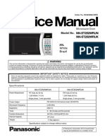 Micro Ondas NN-ST252W Original Ingles