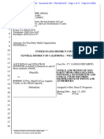 Seager (For WitnessLA) - Notice and Motion To Intervene and Unseal Court Records