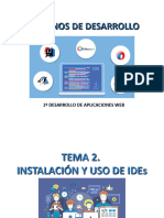 Instalación y Uso de IDEs