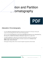 Adsorption and Partition Chromatography