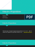 HUM 2 Final - Eductive Propositions