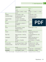 Positions - Und Richtungspräpositionen